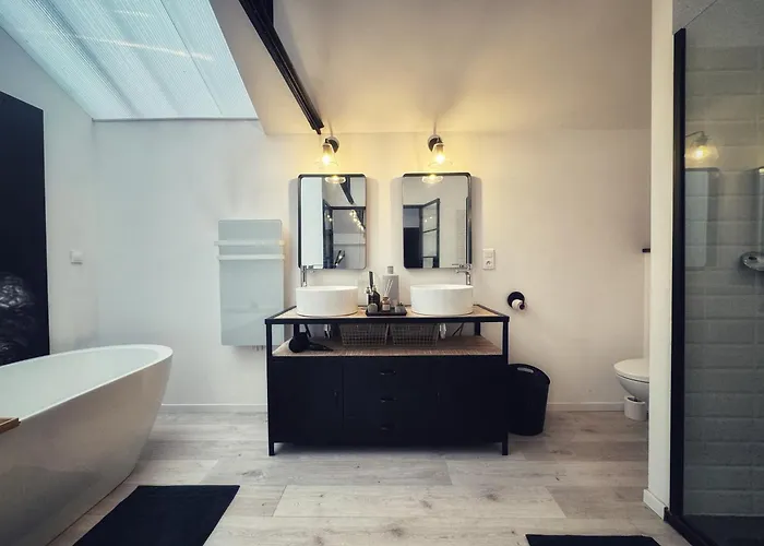Magnifique Loft Industriel Designer 165 M2 Proche Lille Appartement *